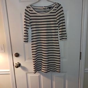 Banana Republic Blue & White Striped Dress Size XS